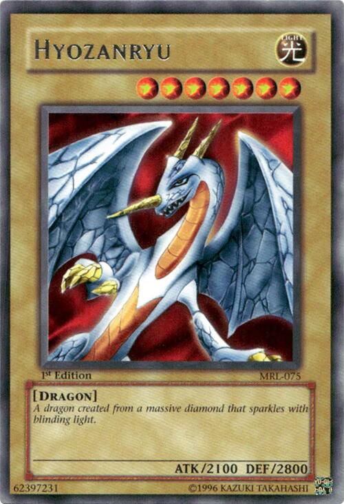 Hyozanryu — Magic Ruler (MRL-075) Yu-Gi-Oh! card