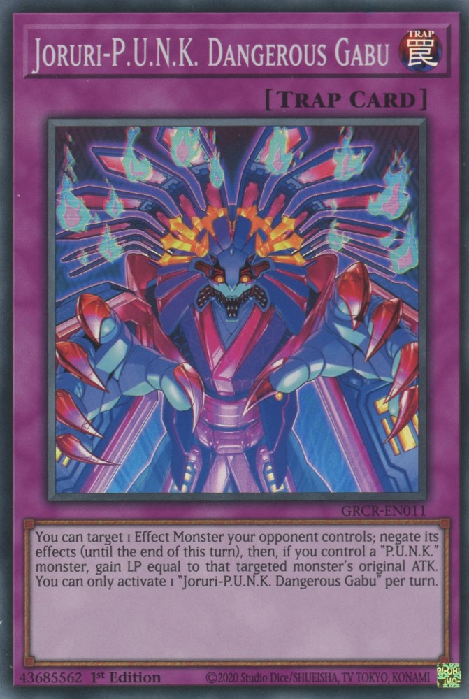 Joruri-P.U.N.K. Dangerous Gabu — The Grand Creators (GRCR-011) Yu-Gi-Oh! card Image principale du produit