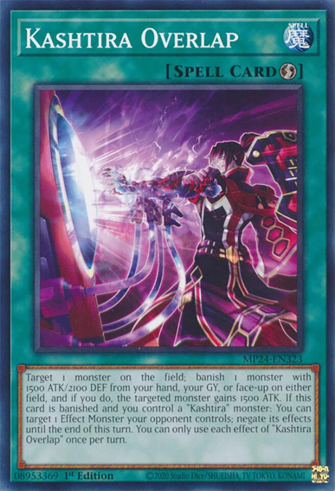 Kashtira Overlap — 25th Anniversary Tin: Dueling Mirrors (MP24-323) Yu-Gi-Oh! card