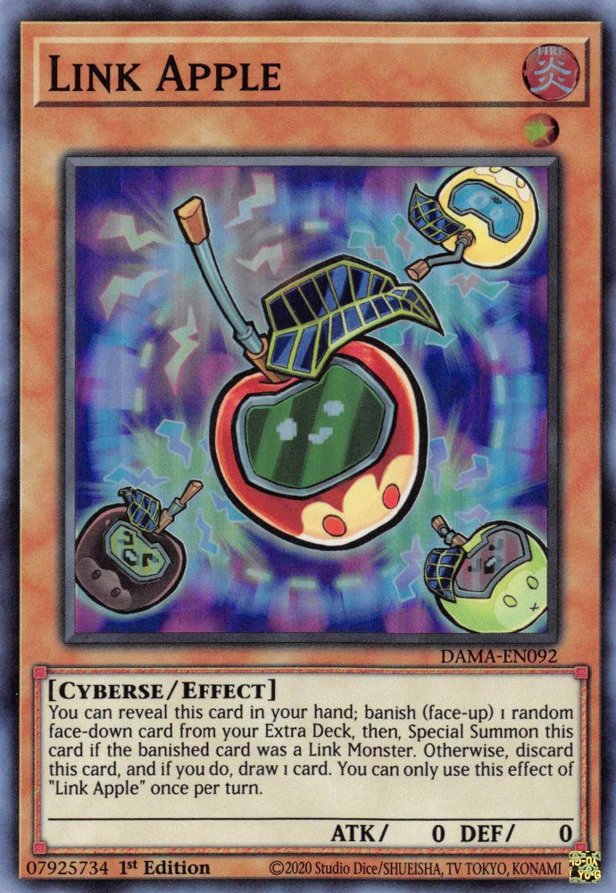 Link Apple — Dawn of Majesty (DAMA-092) Yu-Gi-Oh! card
