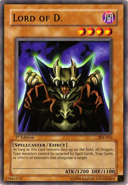 Lord of D. — Starter Deck: Kaiba Evolution (SKE-016) Yu-Gi-Oh! card Image principale du produit
