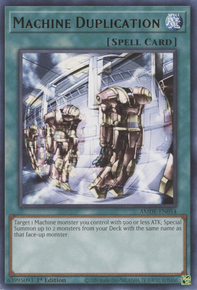Machine Duplication — Amazing Defenders (AMDE-054) Yu-Gi-Oh! card