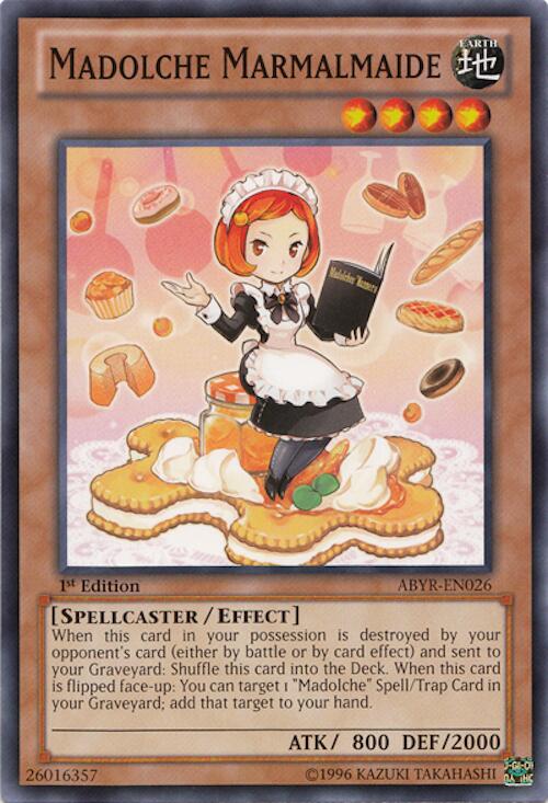 Madolche Marmalmaide — Abyss Rising (ABYR-026) Yu-Gi-Oh! card Image principale du produit