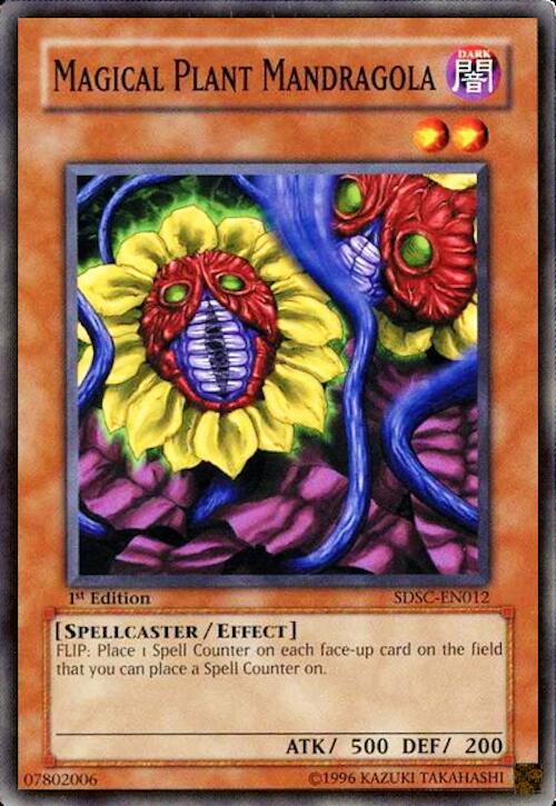 Magical Plant Mandragola — Structure Deck: Spellcaster's Command (SDSC-012) Yu-Gi-Oh! card Image principale du produit