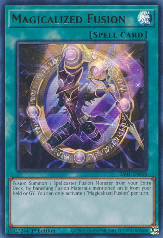 Magicalized Fusion — 25th Anniversary Rarity Collection (RA01-058) Yu-Gi-Oh! card Image principale du produit