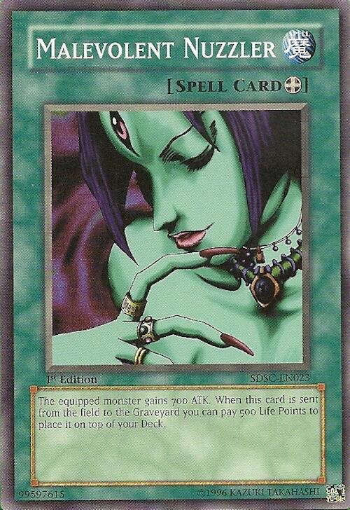 Malevolent Nuzzler — Structure Deck: Spellcaster's Command (SDSC-023) Yu-Gi-Oh! card Image principale du produit