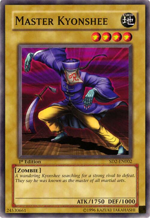 Master Kyonshee — Structure Deck: Zombie Madness (SD2-002) Yu-Gi-Oh! card Image principale du produit