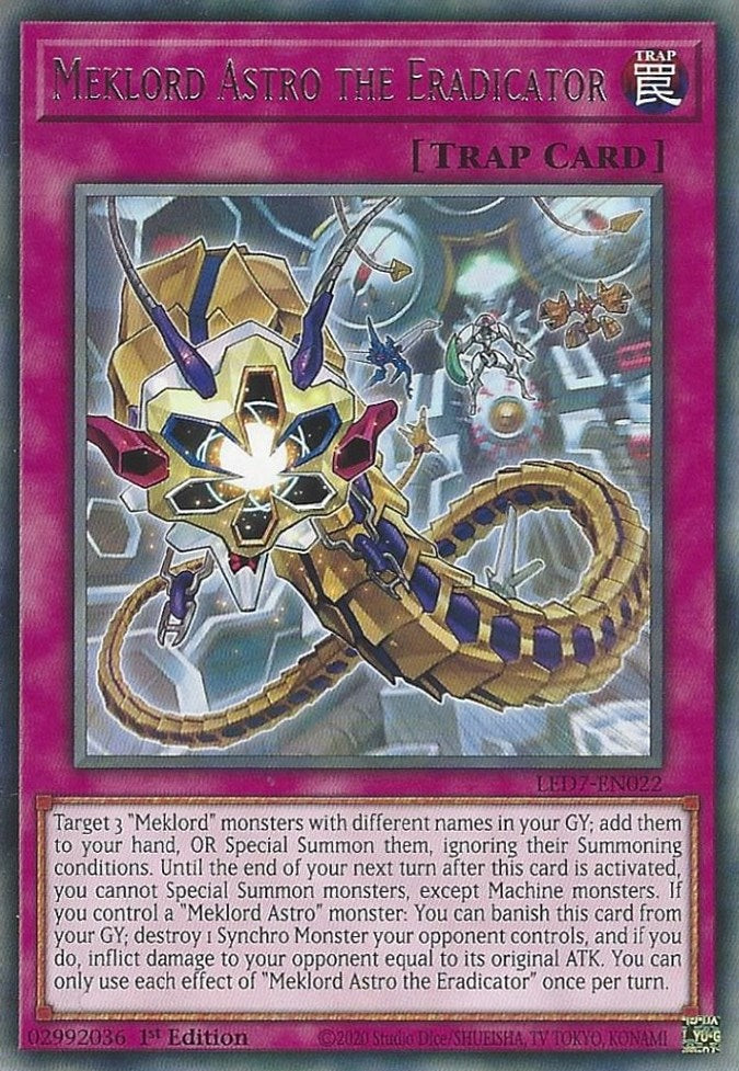 Meklord Astro the Eradicator — Legendary Duelists: Rage of Ra (LED7-022) Yu-Gi-Oh! card Main image