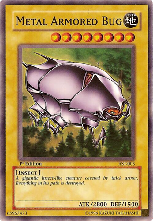 Metal Armored Bug — Ancient Sanctuary (AST-005) Yu-Gi-Oh! card Hauptbild