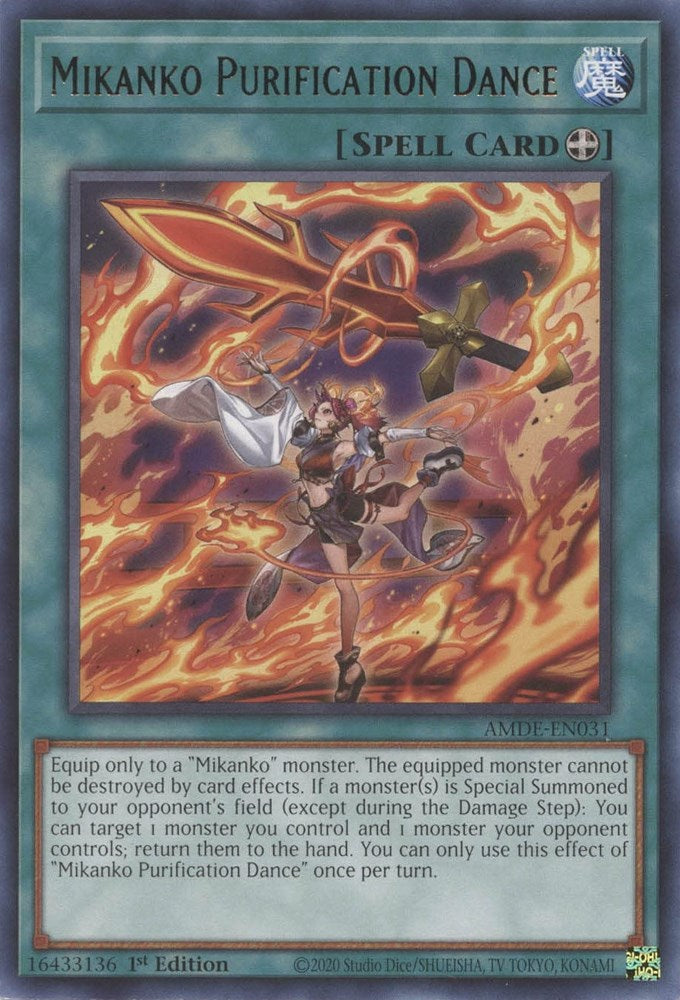 Mikanko Purification Dance — Amazing Defenders (AMDE-031) Yu-Gi-Oh! card