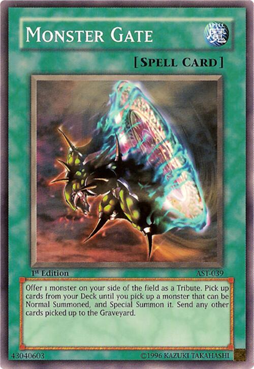 Monster Gate — Ancient Sanctuary (AST-039) Yu-Gi-Oh! card