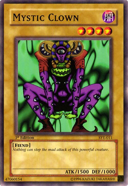 Mystic Clown — Starter Deck: Yugi Evolution (SYE-011) Yu-Gi-Oh! card Immagine principale del prodotto