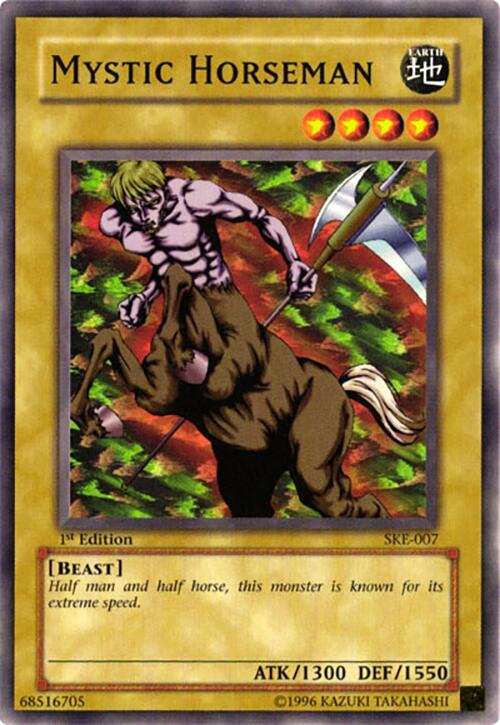 Mystic Horseman — Starter Deck: Kaiba Evolution (SKE-007) Yu-Gi-Oh! card Image principale du produit