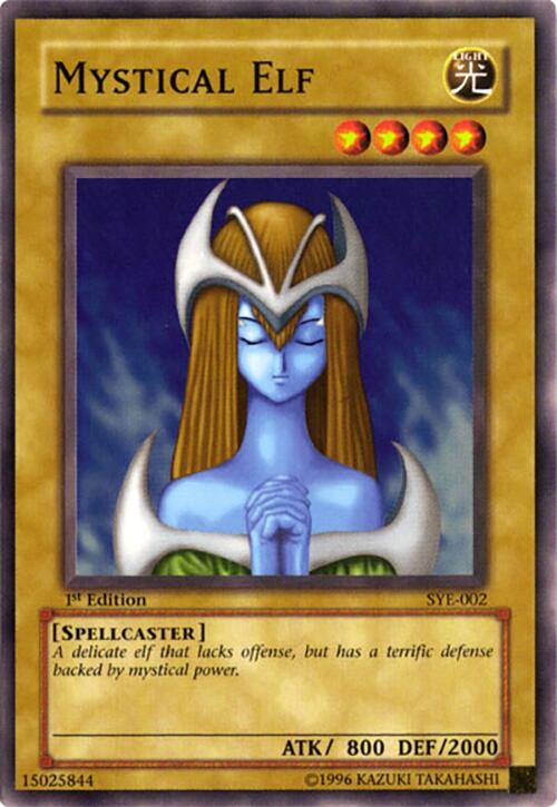 Mystical Elf — Starter Deck: Yugi Evolution (SYE-002) Yu-Gi-Oh! card Immagine principale del prodotto