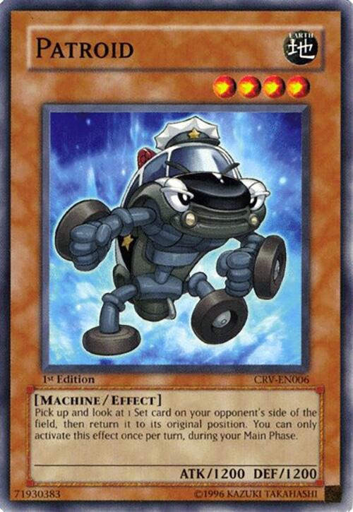 Patroid — Cybernetic Revolution (CRV-006) Yu-Gi-Oh! card Image principale du produit