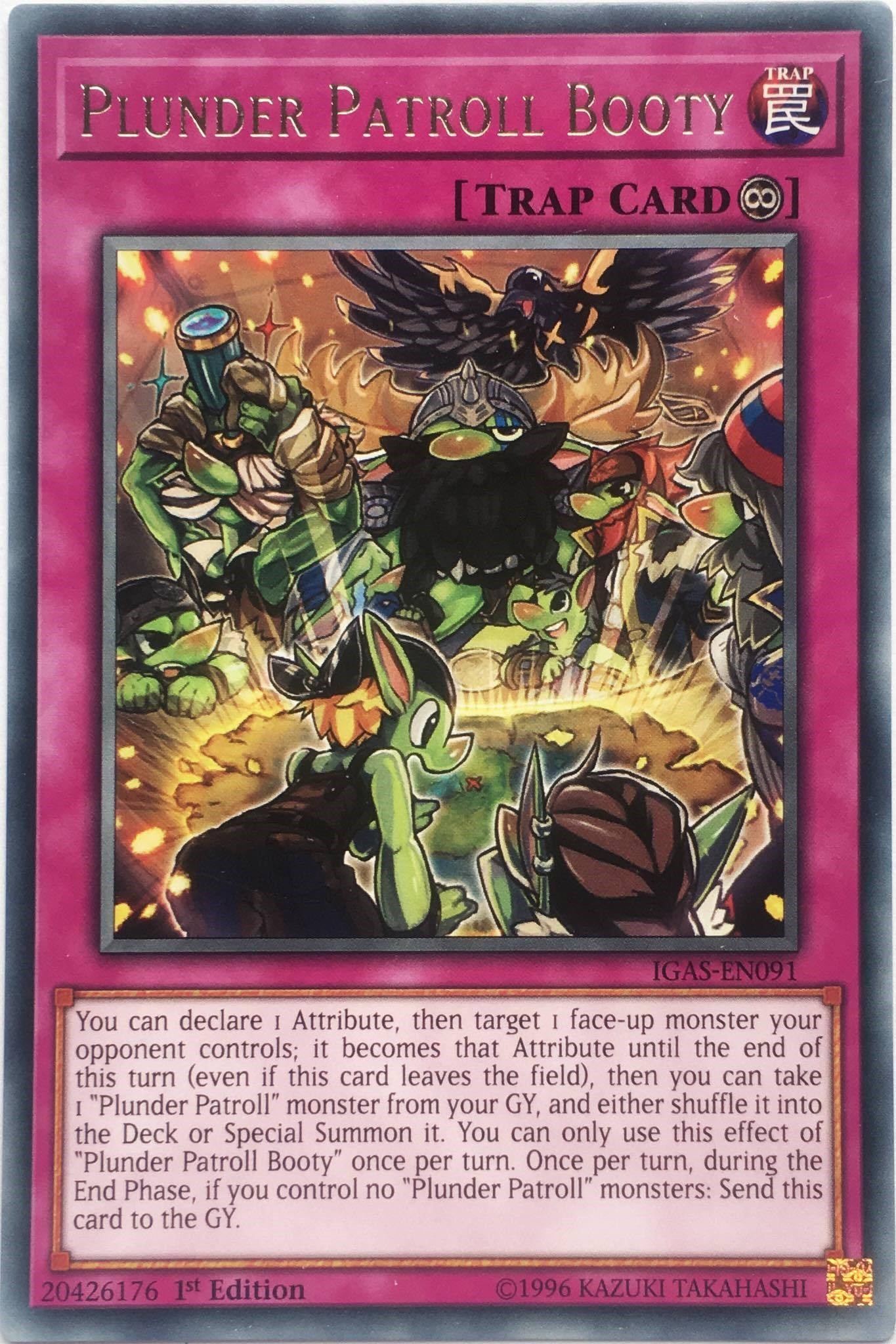 Plunder Patroll Booty — Ignition Assault (IGAS-091) Yu-Gi-Oh! card