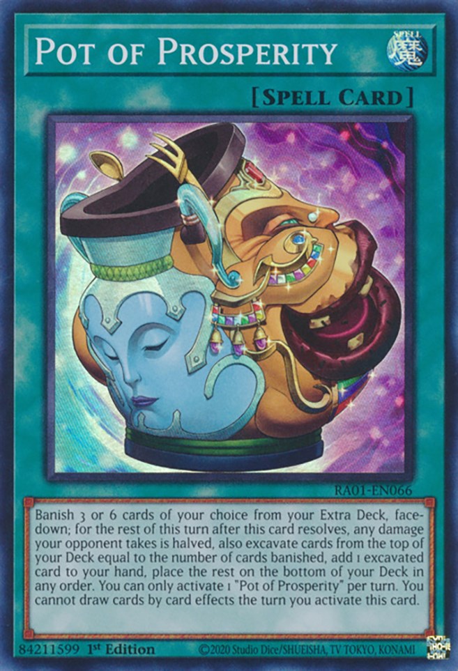 Pot of Prosperity — 25th Anniversary Rarity Collection (RA01-066) Yu-Gi-Oh! card Main image