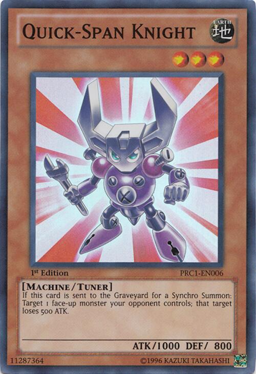 Quick-Span Knight — Premium Collection (PRC1-006) Yu-Gi-Oh! card