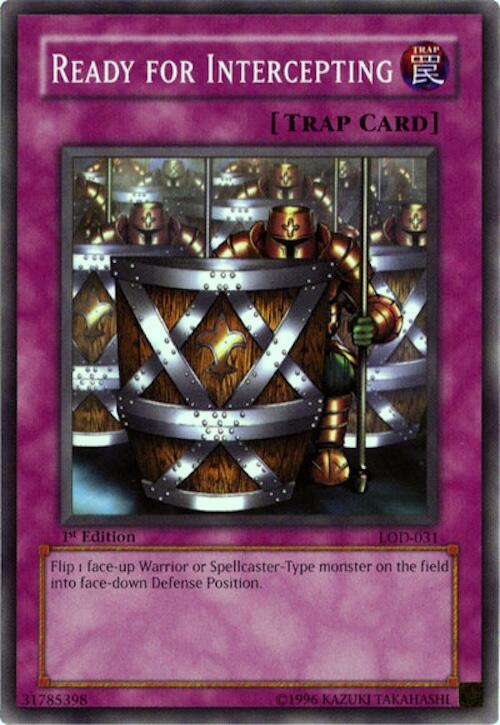 Ready for Intercepting — Legacy of Darkness (LOD-031) Yu-Gi-Oh! card Main image