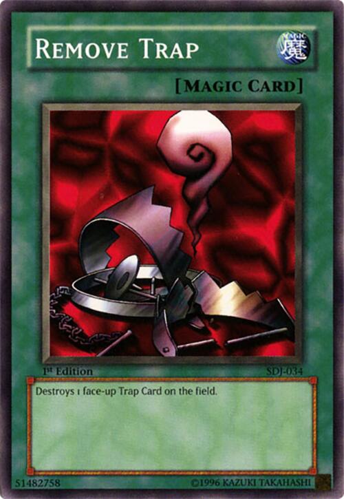 Remove Trap — Starter Deck: Joey (SDJ-034) Yu-Gi-Oh! card