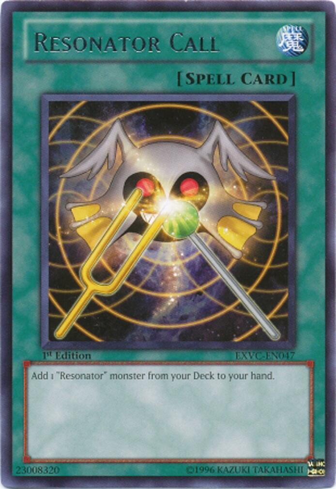 Resonator Call — Extreme Victory (EXVC-047) Yu-Gi-Oh! card
