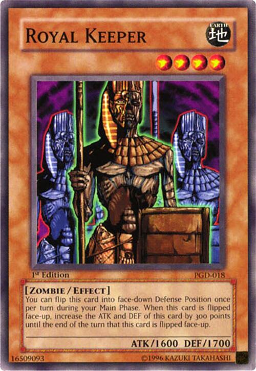 Royal Keeper — Pharaonic Guardian (PGD-018) Yu-Gi-Oh! card Main image