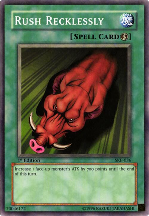 Rush Recklessly — Starter Deck: Kaiba Evolution (SKE-036) Yu-Gi-Oh! card