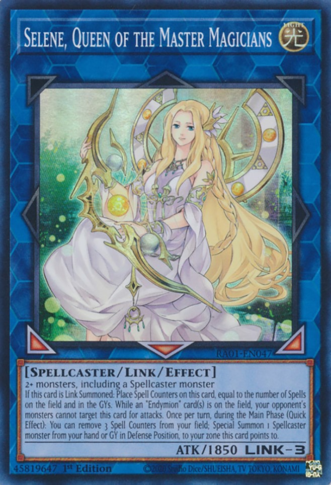 Selene, Queen of the Master Magicians — 25th Anniversary Rarity Collection (RA01-047) Yu-Gi-Oh! card