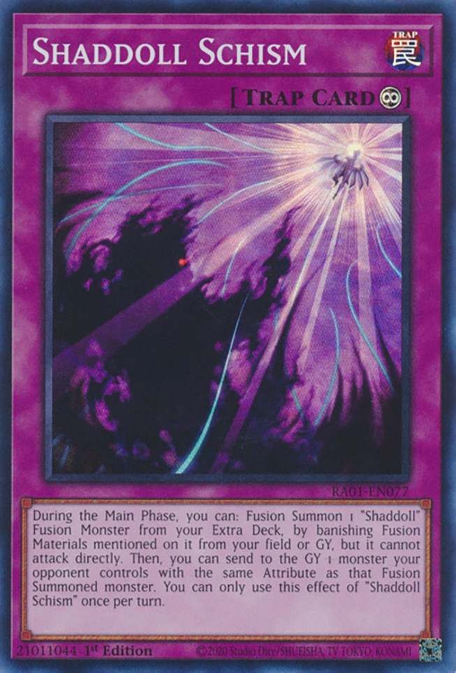 Shaddoll Schism — 25th Anniversary Rarity Collection (RA01-077) Yu-Gi-Oh! card Immagine principale del prodotto