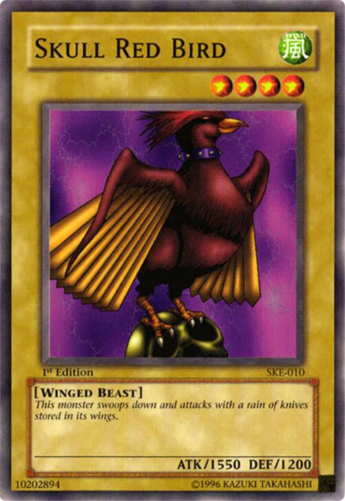 Skull Red Bird — Starter Deck: Kaiba Evolution (SKE-010) Yu-Gi-Oh! card Imagen principal del producto