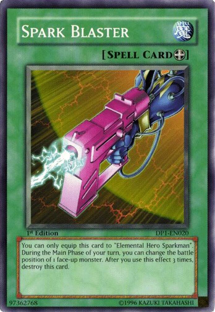 Spark Blaster — Duelist Pack: Jaden Yuki (DP1-020) Yu-Gi-Oh! card Image principale du produit