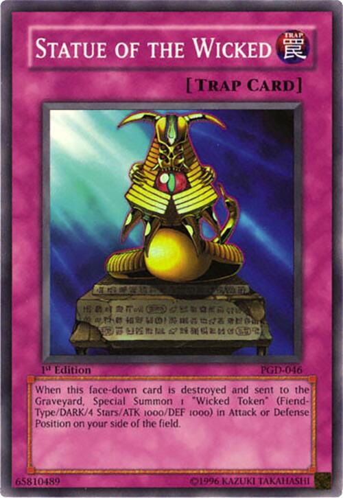 Statue of the Wicked — Pharaonic Guardian (PGD-046) Yu-Gi-Oh! card