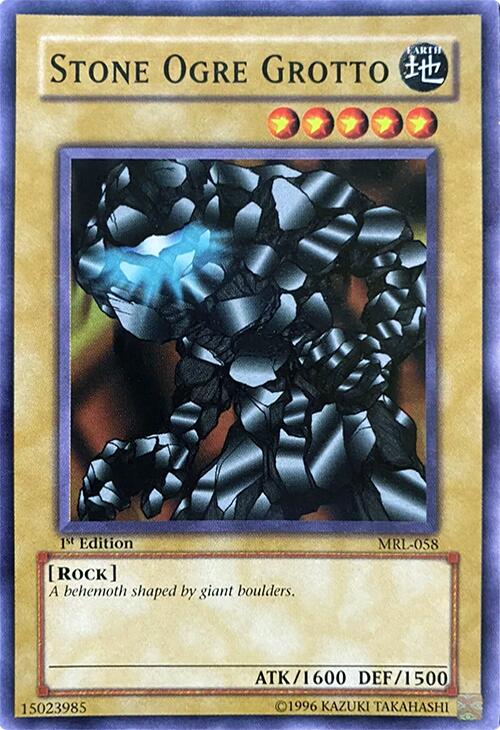 Stone Ogre Grotto — Magic Ruler (MRL-058) Yu-Gi-Oh! card Imagen principal del producto