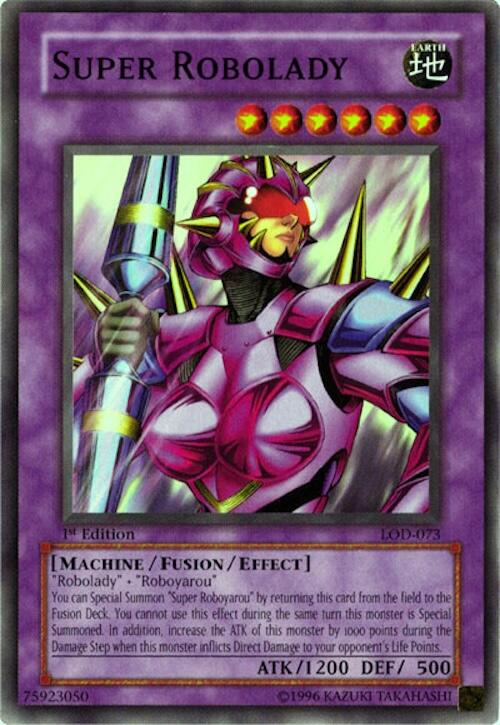 Super Robolady — Legacy of Darkness (LOD-073) Yu-Gi-Oh! card Main image