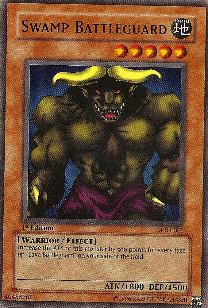 Swamp Battleguard — Metal Raiders (MRD-063) Yu-Gi-Oh! card Image principale du produit