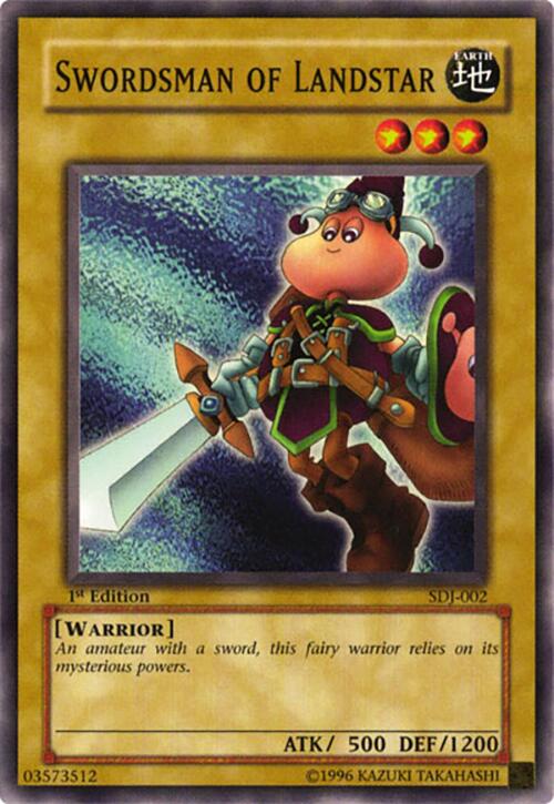 Swordsman of Landstar — Starter Deck: Joey (SDJ-002) Yu-Gi-Oh! card Image principale du produit