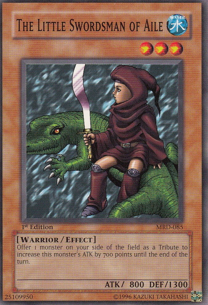The Little Swordsman of Aile — Metal Raiders (MRD-085) Yu-Gi-Oh! card Image principale du produit