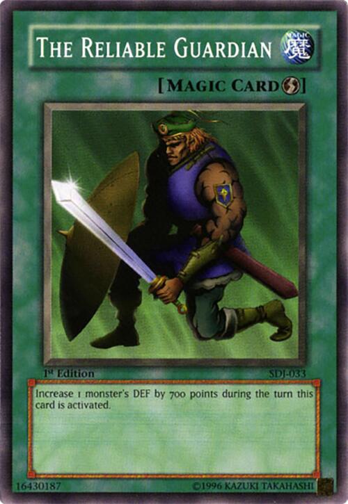 The Reliable Guardian — Starter Deck: Joey (SDJ-033) Yu-Gi-Oh! card Image principale du produit