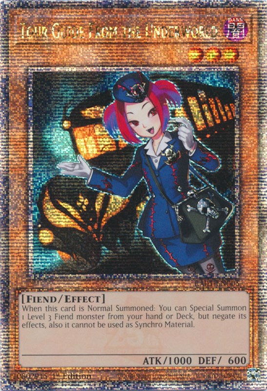 Tour Guide From the Underworld — 25th Anniversary Rarity Collection (RA01-005) Yu-Gi-Oh! card