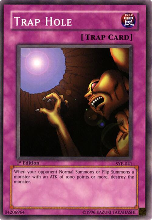 Trap Hole — Starter Deck: Yugi Evolution (SYE-041) Yu-Gi-Oh! card Immagine principale del prodotto