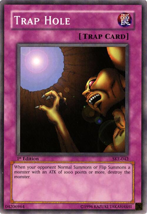 Trap Hole — Starter Deck: Kaiba Evolution (SKE-042) Yu-Gi-Oh! card