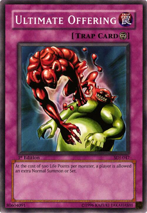 Ultimate Offering — Starter Deck: Joey (SDJ-047) Yu-Gi-Oh! card