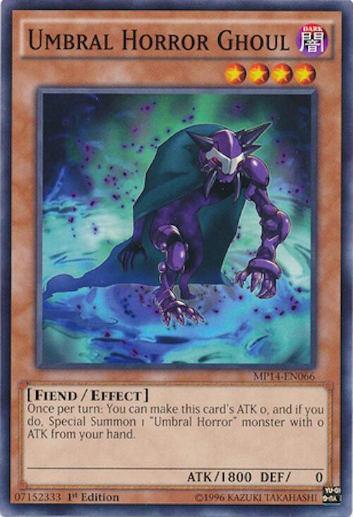 Umbral Horror Ghoul — 2014 Mega-Tins Mega-Pack (MP14-066) Yu-Gi-Oh! card
