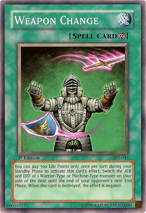 Weapon Change — Ancient Sanctuary (AST-041) Yu-Gi-Oh! card Hauptbild