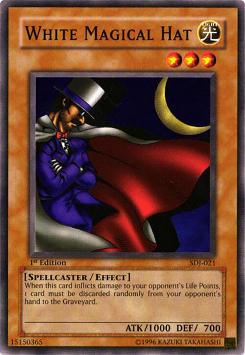 White Magical Hat — Starter Deck: Joey (SDJ-021) Yu-Gi-Oh! card Image principale du produit