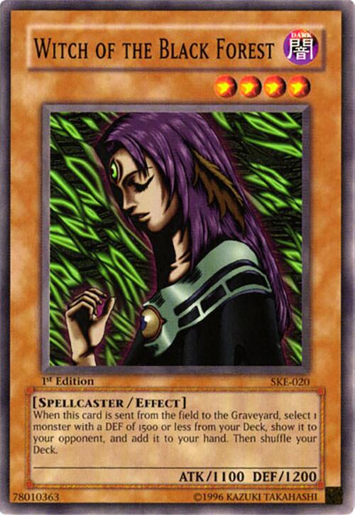 Witch of the Black Forest — Starter Deck: Kaiba Evolution (SKE-020) Yu-Gi-Oh! card Image principale du produit