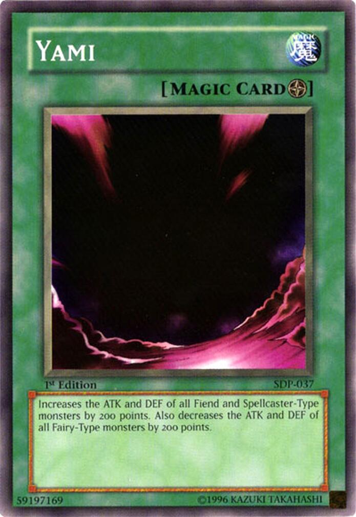 Yami — Starter Deck: Pegasus (SDP-037) Yu-Gi-Oh! card