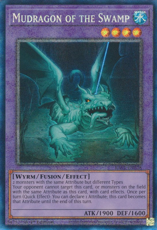 Mudragon of the Swamp — 25th Anniversary Rarity Collection (RA01-028) Yu-Gi-Oh! card