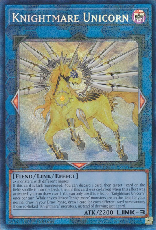 Knightmare Unicorn — 25th Anniversary Rarity Collection (RA01-043) Yu-Gi-Oh! card Hoofdafbeelding