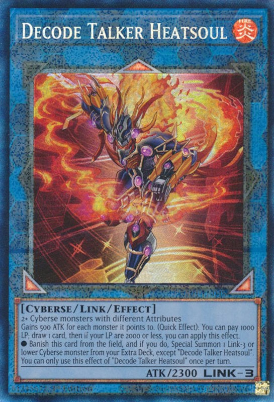 Decode Talker Heatsoul — 25th Anniversary Rarity Collection (RA01-048) Yu-Gi-Oh! card